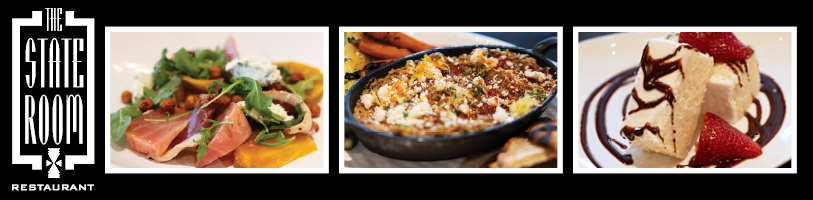 State Room Summer Menu items 