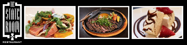 State Room dinner menu photos
