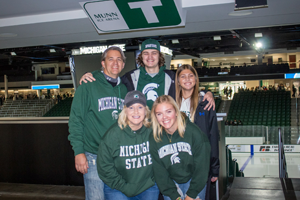 Spartan Family at Munn Ice Arena